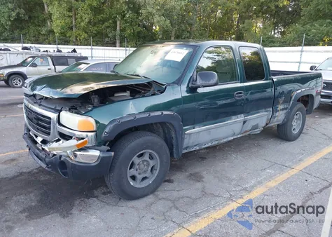 2004 GMC Sierra 1500 Sle from USA, damaged, VIN 2GTEK19T741110153